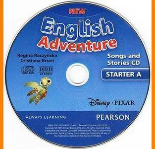 ENGLISH COURSE • New English Adventure • Starter A • AUDIO • Songs and Stories CD (2015)