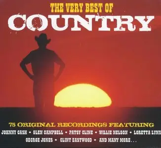 Various Artists - The Very Best of Country: 75 Original Recordings (2013) [3CD] {Not Now Music}