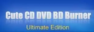 Cute CD DVD BD Burner Ultimate 1.8.0