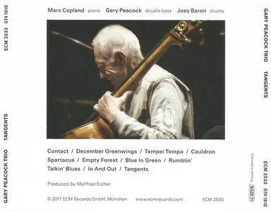 Gary Peacock Trio - Tangents (2017) {ECM 2533}