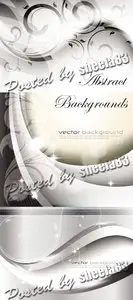 Grey Abstract Backgrounds Vector