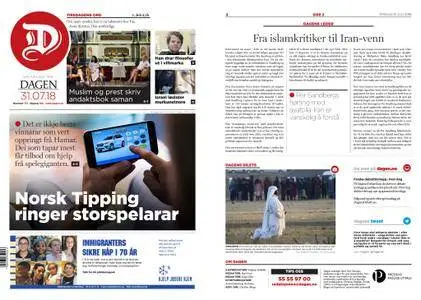 Dagen Norge – 31. juli 2018