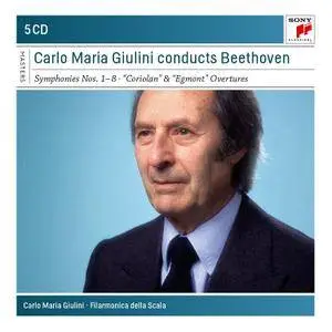 Carlo Maria Giulini Conducts Beethoven: Box Set 5CDs (2016)