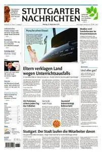 Stuttgarter Nachrichten Stadtausgabe (Lokalteil Stuttgart Innenstadt) - 24. September 2018