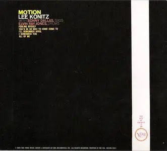 Lee Konitz - Motion (1961) {2003 Verve Music Group} **[RE-UP]**