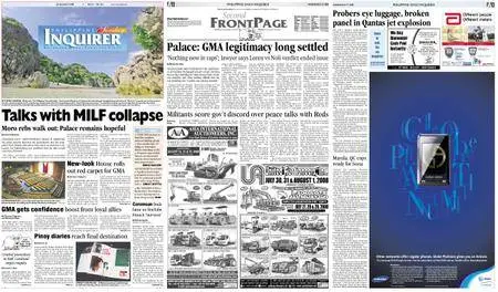 Philippine Daily Inquirer – July 27, 2008