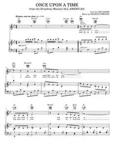Once Upon A Time - Charles Strouse (Piano-Vocal-Guitar)