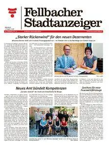Fellbacher Stadtanzeiger - 01. August 2018