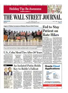 The Wall Street Journal (Europe) December 18 2014