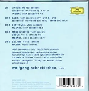 Wolfgang Schneiderhan - The 1950s Concerto Recordings (2004) {5CD Set, Deutsche Grammophon 477 5263}