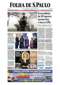  Jornal Folha de São Paulo - 21 de janeiro de 2013 - Segunda