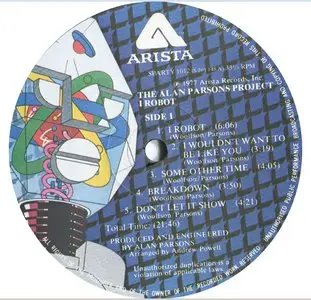  Alan Parsons Project ‎– I Robot {German Edition} vinyl rip 24/96