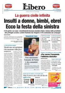 Libero - 26 Aprile 2022