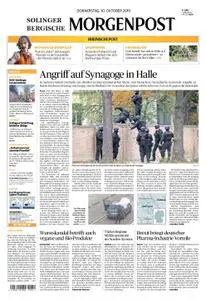 Solinger Morgenpost – 10. Oktober 2019