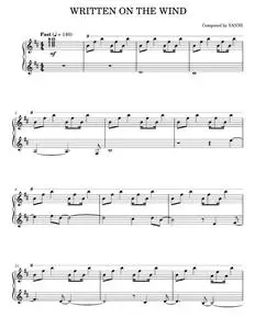 Written On The Wind - Yervinyan, Samvel and Yanni (Piano Solo)