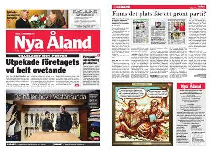 Nya Åland – 21 november 2017