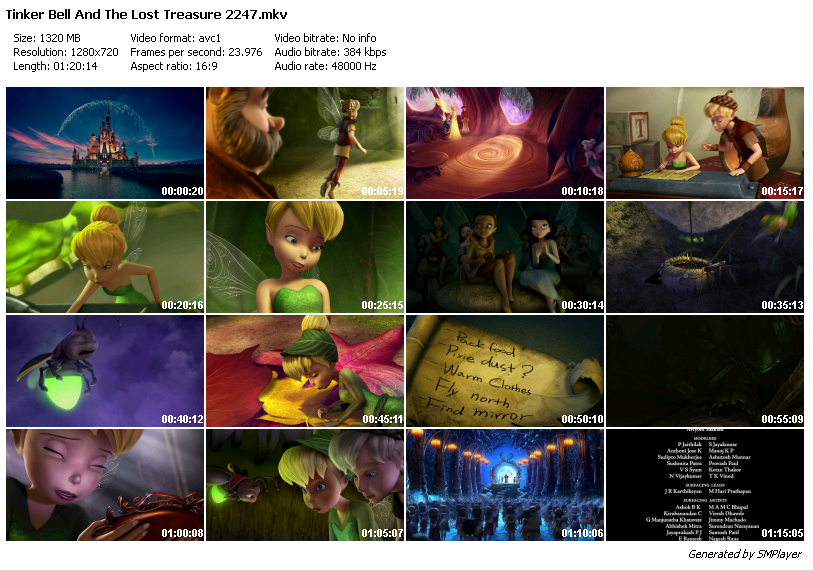 Tinker Bell and the Lost Treasure, Full Movie