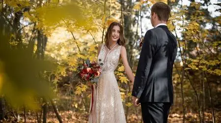 Autumn Wedding Photography - How to edit wedding pictures in Adobe Lightroom