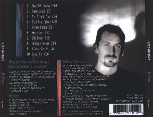 Steve Weingart - Life Times (2003) {Whole Note}