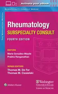 Washington Manual Rheumatology Subspecialty Consult, 3rd Edition