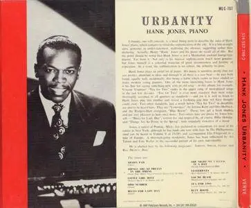 Hank Jones - Urbanity (1997) {Verve Elite Edition 314537749-2 rec 1947-1953}
