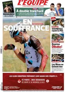L'Equipe du Samedi 18 Juillet 2015