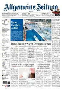 Allgemeine Zeitung Mainz - 03. Januar 2018
