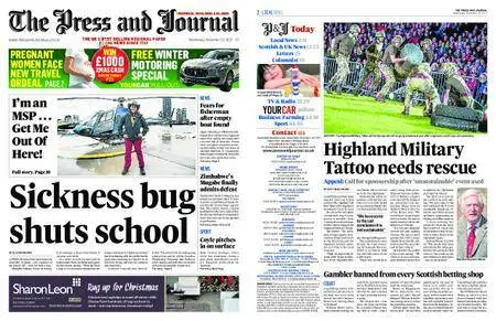 The Press and Journal Highlands and Islands – November 22, 2017