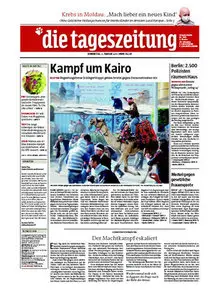 Tageszeitung TAZ vom 3 Februar 2011