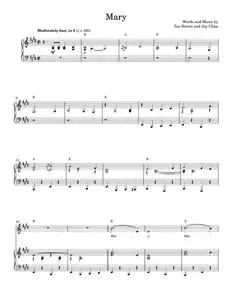 Mary - Zac Brown Band (Piano-Vocal-Guitar)