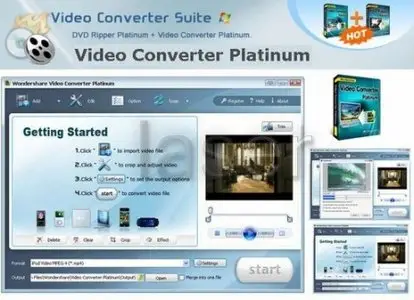 Wondershare Video Converter Platinum 4.2.0.56 Portable