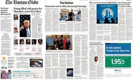 The Boston Globe – August 23, 2018