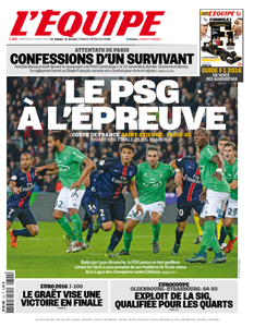 L'Equipe du Mercredi 2 Mars 2016