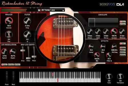 SONiVOX Rickenbacker 12String Guitar