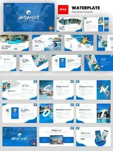 Waterplate - Water Summer Powerpoint Template