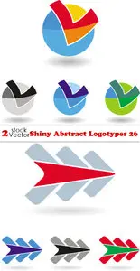 Vectors - Shiny Abstract Logotypes 26
