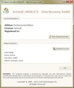 Active@ UNDELETE 9.0.63 Professional Edition
