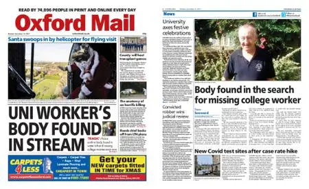 Oxford Mail – December 13, 2021