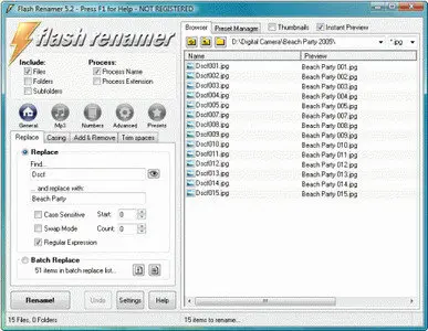 RL Vision Flash Renamer v6.55 