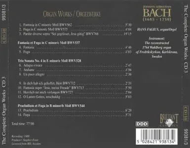 J.S.Bach - The Complete Organ Works II CD 3 - Hans Fagius