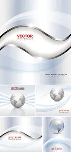 Blue Light Backgrounds Vector