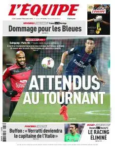 L'equipe du Samedi 17 Décembre 2016