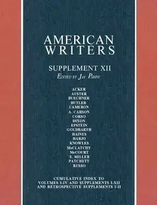 American Writers, Supplement XII
