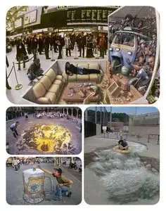 Photo Gallery - 3d Optical illusions 1