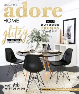 Adore Home - December/January 2016