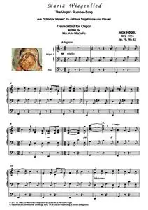 The Virgin's Slumber-Song (Mariä Wiegenelied) - Organ solo transcription