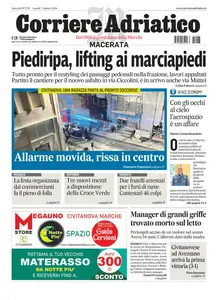 Corriere Adriatico Macerata - 7 Ottobre 2024