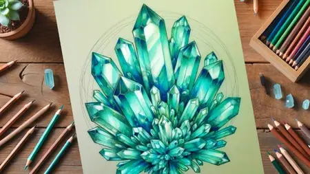 Coloring Magical Crystals