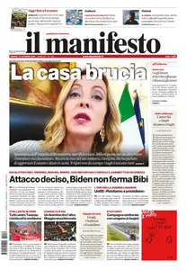 il Manifesto - 10 Ottobre 2024