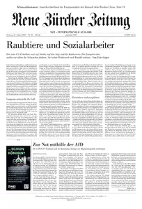 Neue Zürcher Zeitung International - 25 Januar 2025